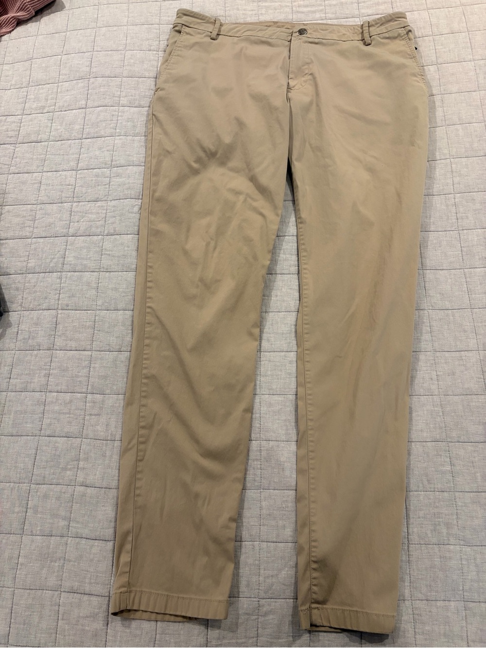Birddogs Slim Straight Khaki Chinos